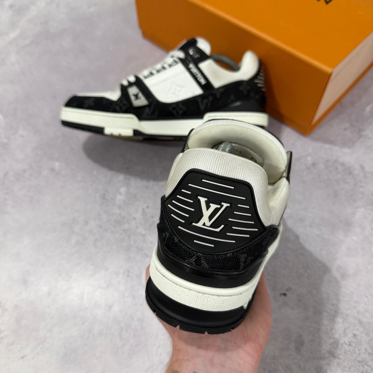 Louis Vuitton Denim Trainers - Fits UK 7/7.5