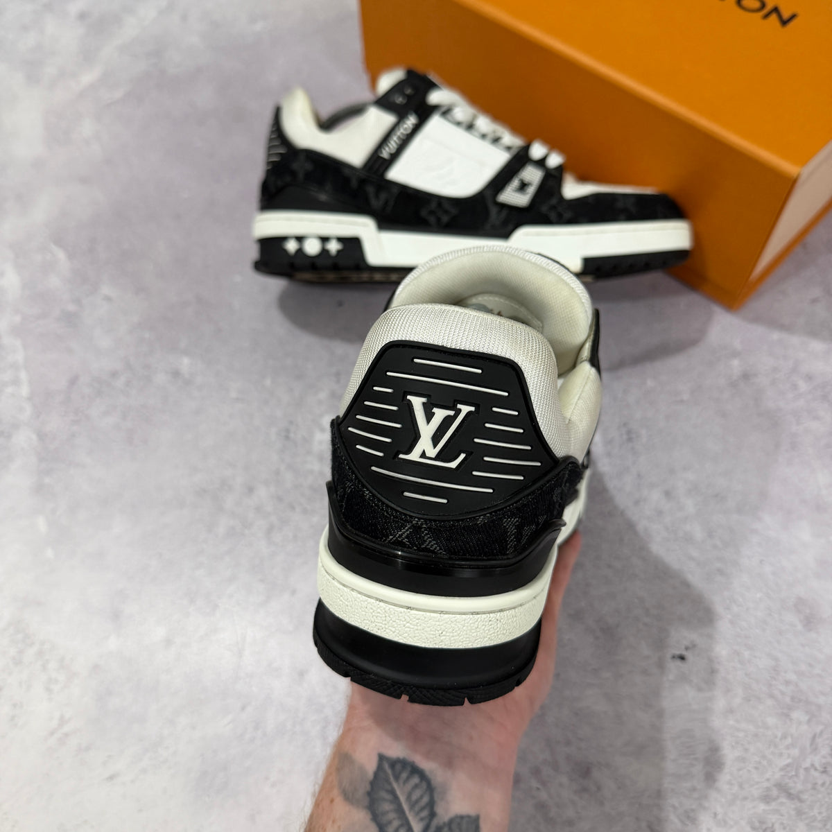 Louis Vuitton Denim Trainers - Fits UK 7/7.5