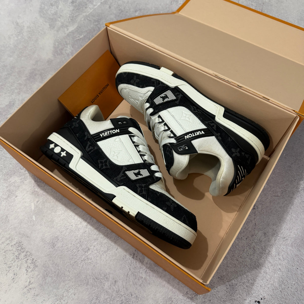 Louis Vuitton Denim Trainers - Fits UK 7/7.5